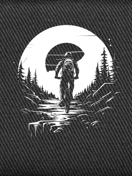Mountain Biking Sketch