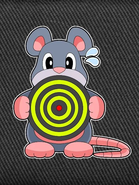 Maus Dart Dartscheibe