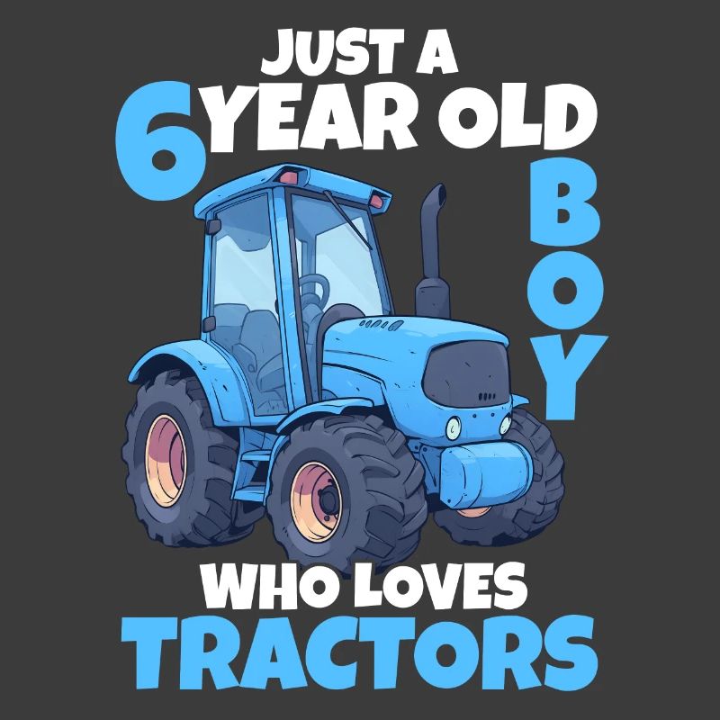 Traktor 6 Jahre Junge 6. Geburtstag Geschenk