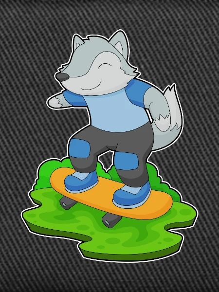 Wolf Skater Skateboard