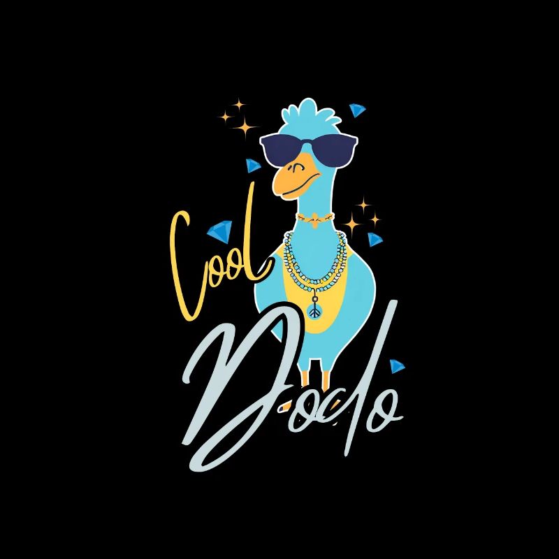 cool dodo funny comic style