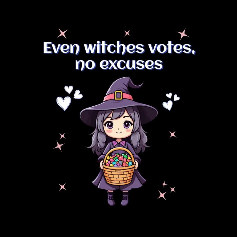 Even witches votes, no excuses