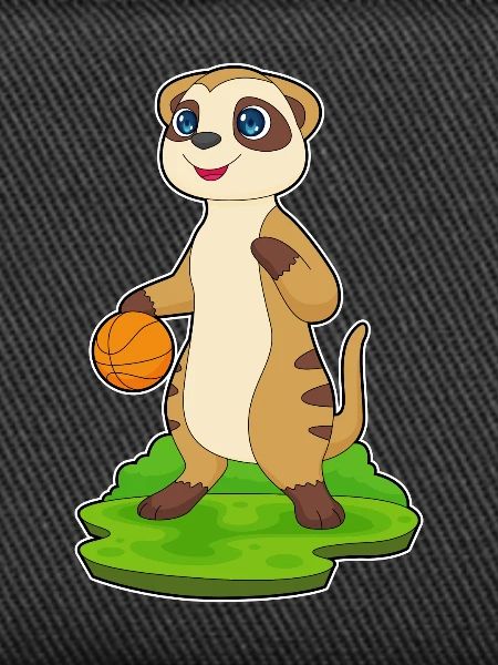 Meerkat Basketteur Basketteur
