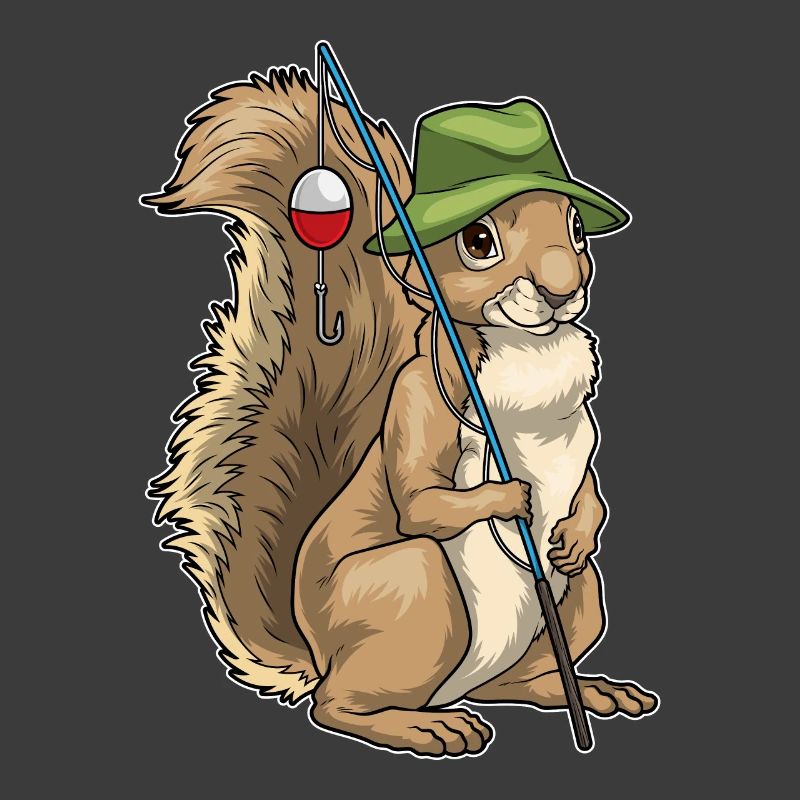 Pêche à la canne à pêche Squirrel Angler