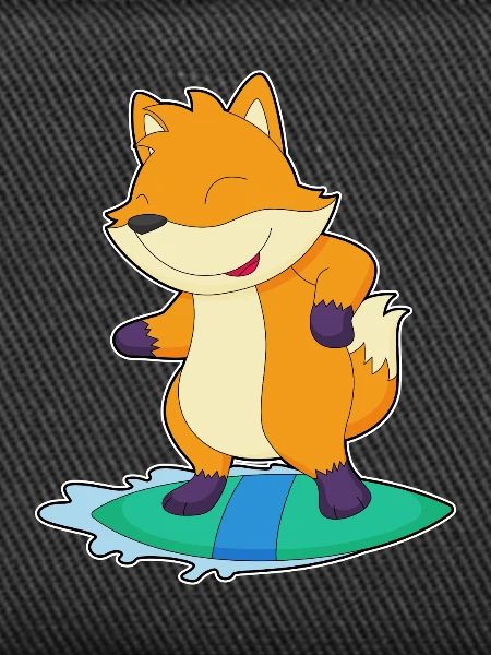 Fox Surfing Surfboard Summer