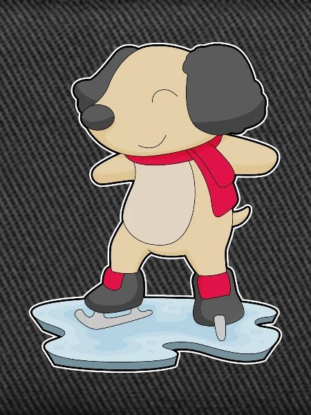 Dog Ice Skating Skates