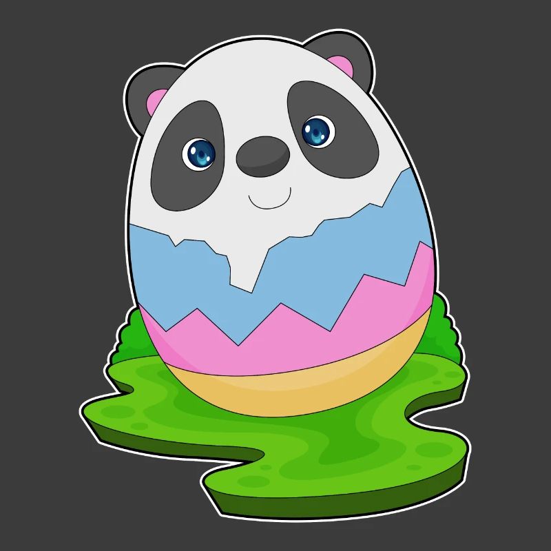 Panda Easter Easter Egg