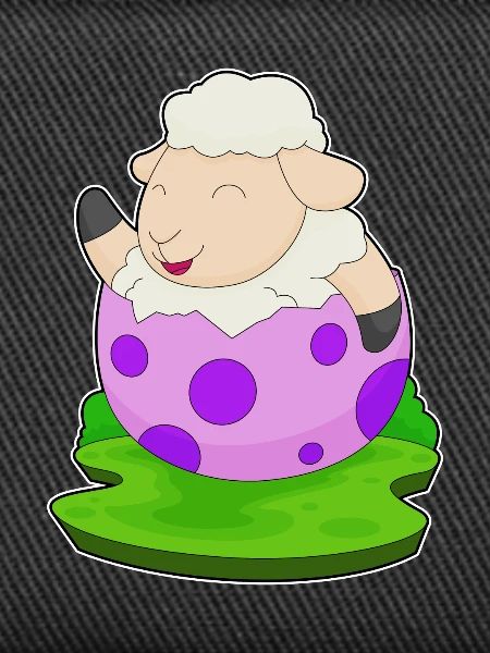 Sheep Easter Easter Egg