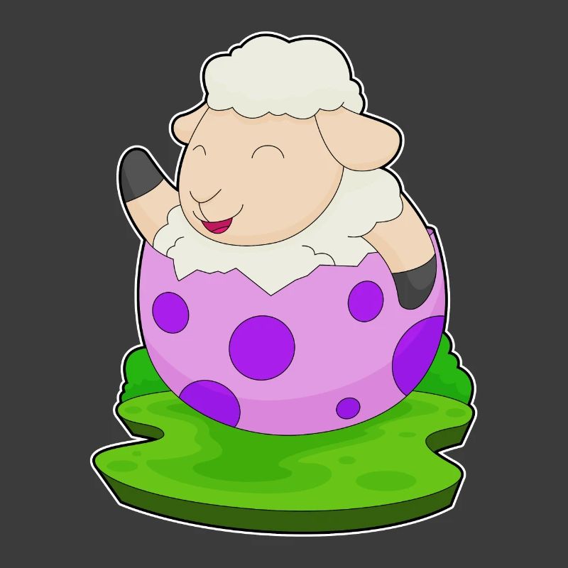 Sheep Easter Easter Egg