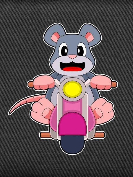 Mouse Motorcycle