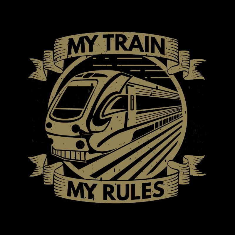 Train driver My train My rules Trainspotting