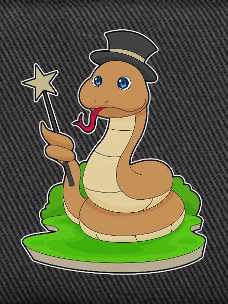 Snake Wizard Wand