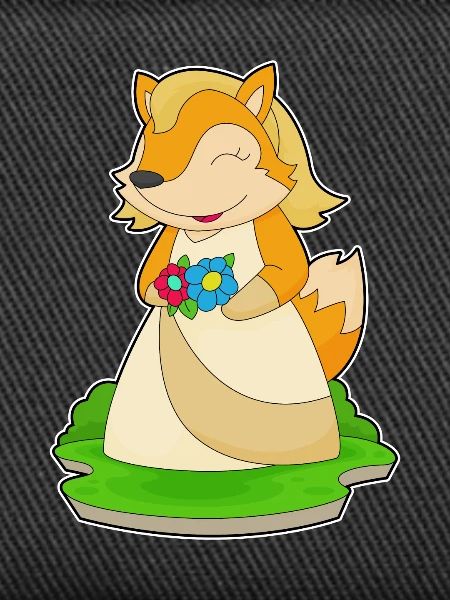 Fuchs Braut Blumen Hochzeit