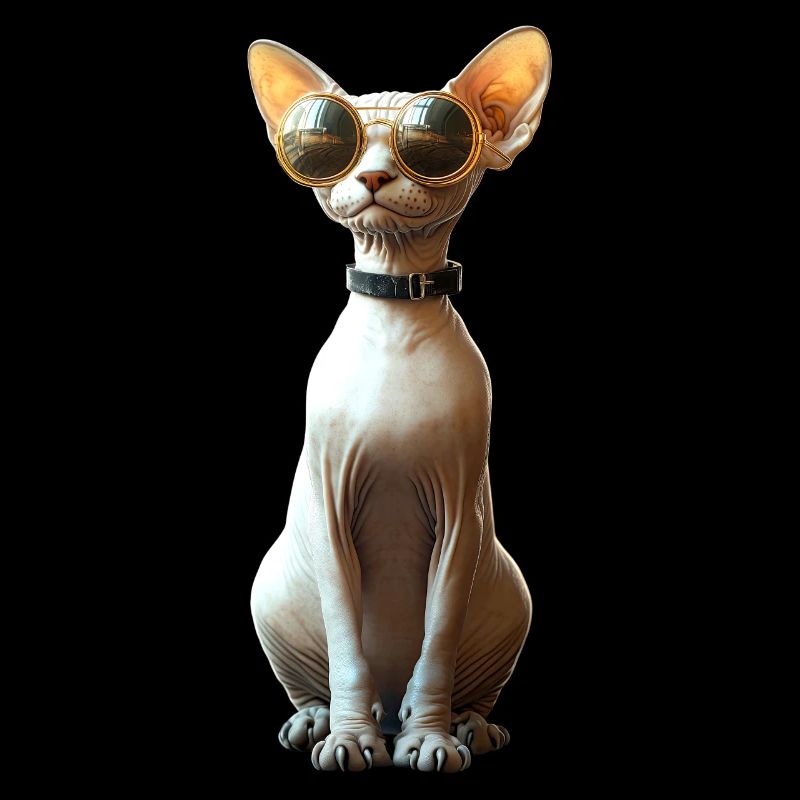 Chat Sphynx Chat Sphynx Chat Canadien Mignon Sphinx