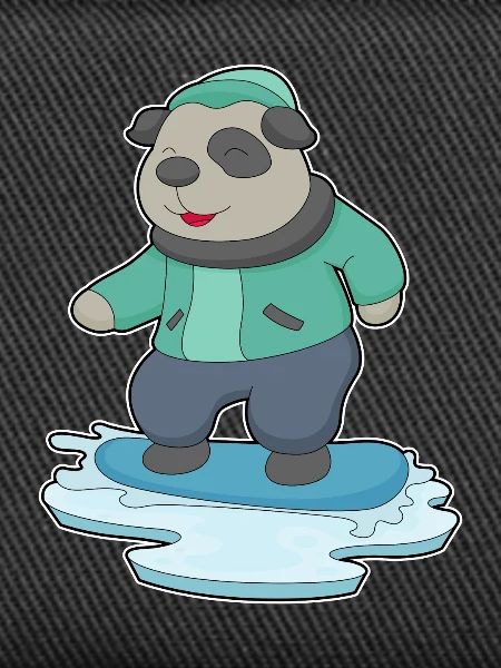 Dog Snowboarder Snowboard