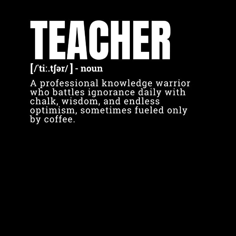 Funny Teacher Definition Occupation