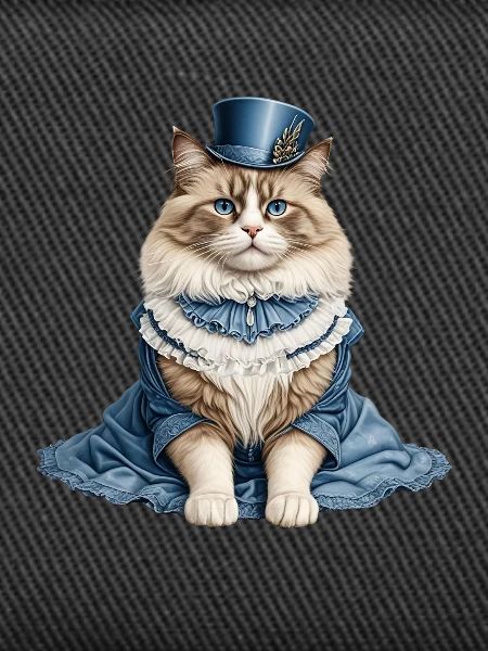 Beautiful lady cat