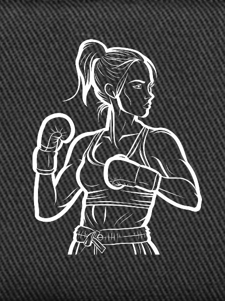 Boxer Line Art