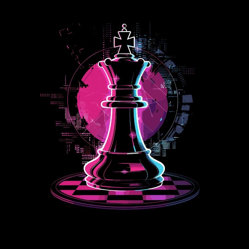 Pièce d’échecs look steampunk