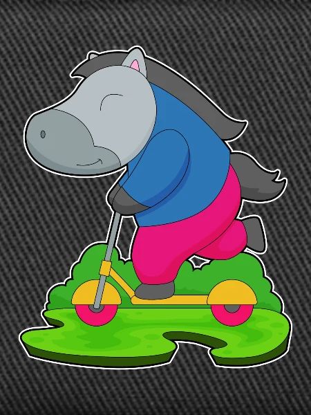 Scooter à cheval