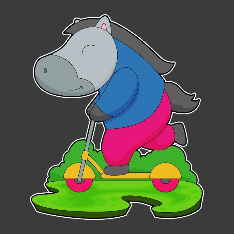 Scooter à cheval