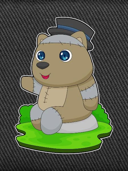 Bear Halloween Zombie