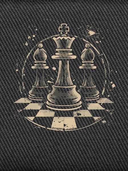 Chess Pieces Drawing
