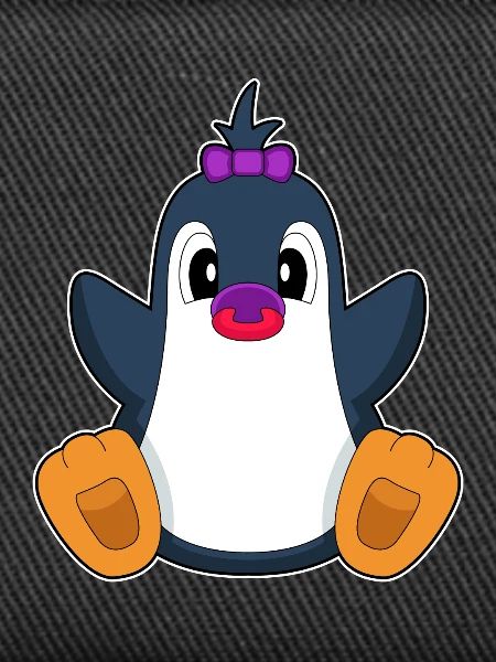 Penguin Baby Pacifier