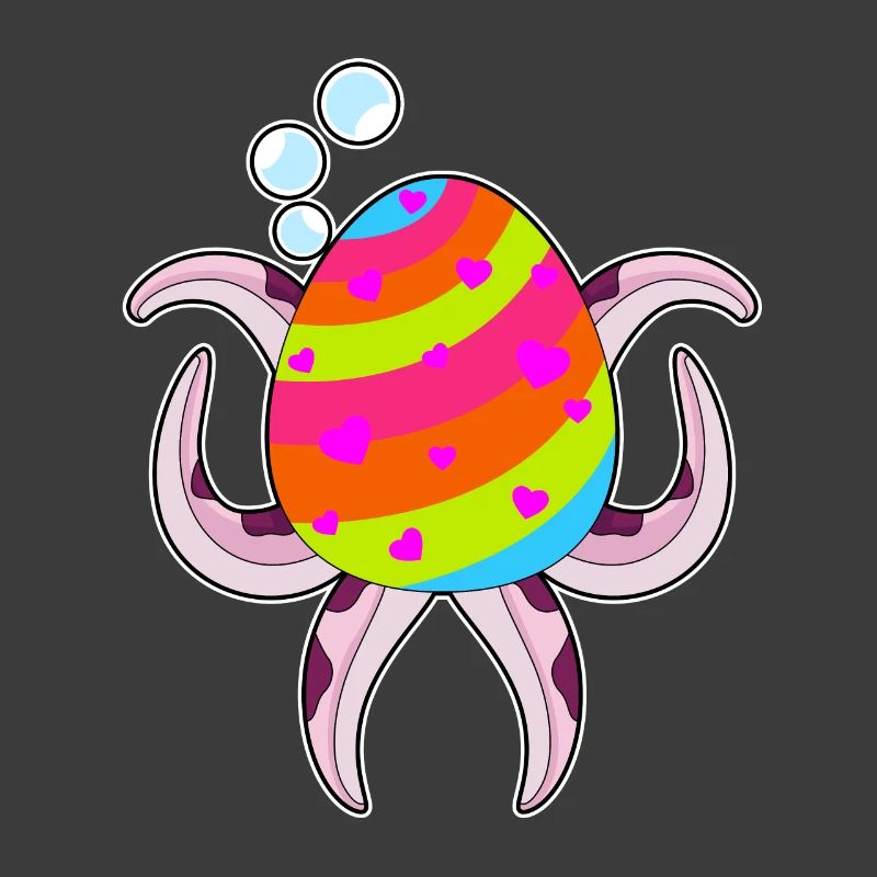 Oeuf de Pâques Octopus