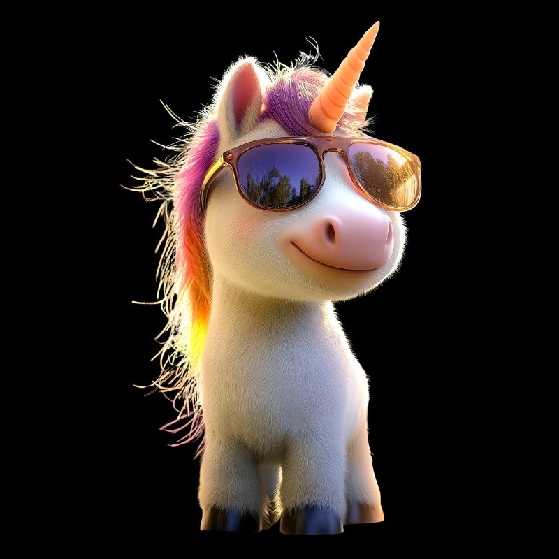 Einhorn Reiterin Ponyhof Pferde Reiten Einhörner
