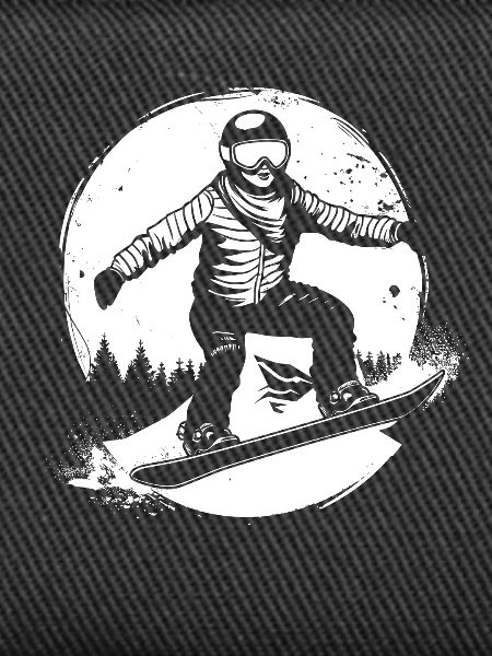Snowboarder Drawing