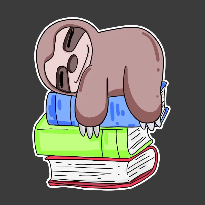 Faultier Buch Bücher Lesen