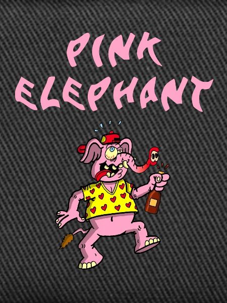 éléphant rose