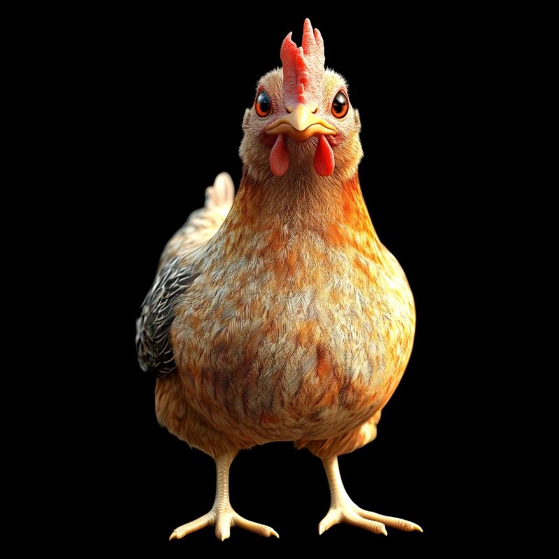 Poulet Poulet Poule Ferme Fermier Poulets mignons