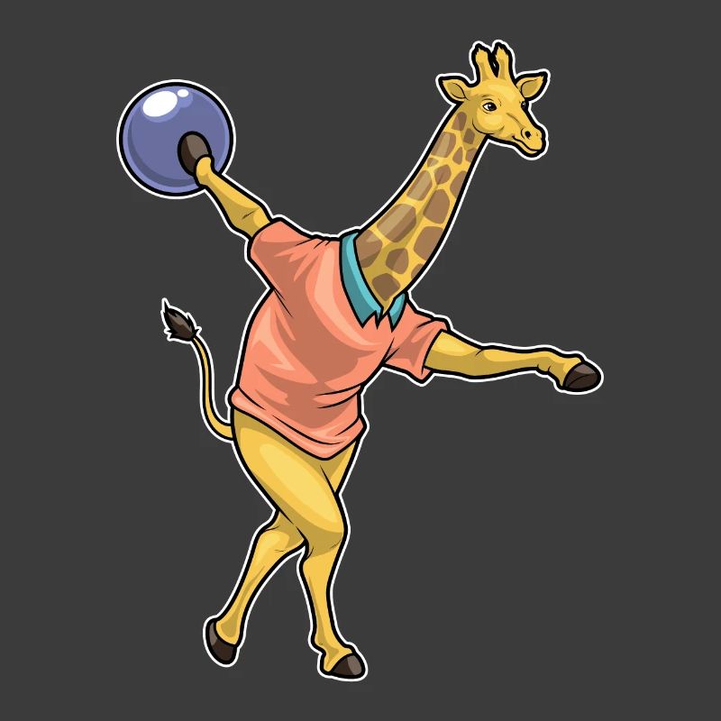 Girafe Bowling Boule de bowling
