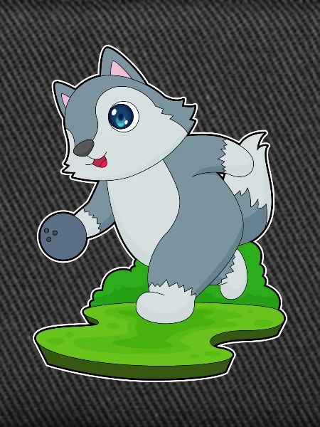 Wolf Bowling Bowling Ball