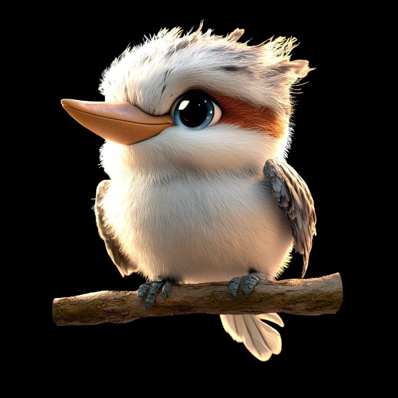 Kookaburra Hunter Reads Laughing Hans Sweet Bird