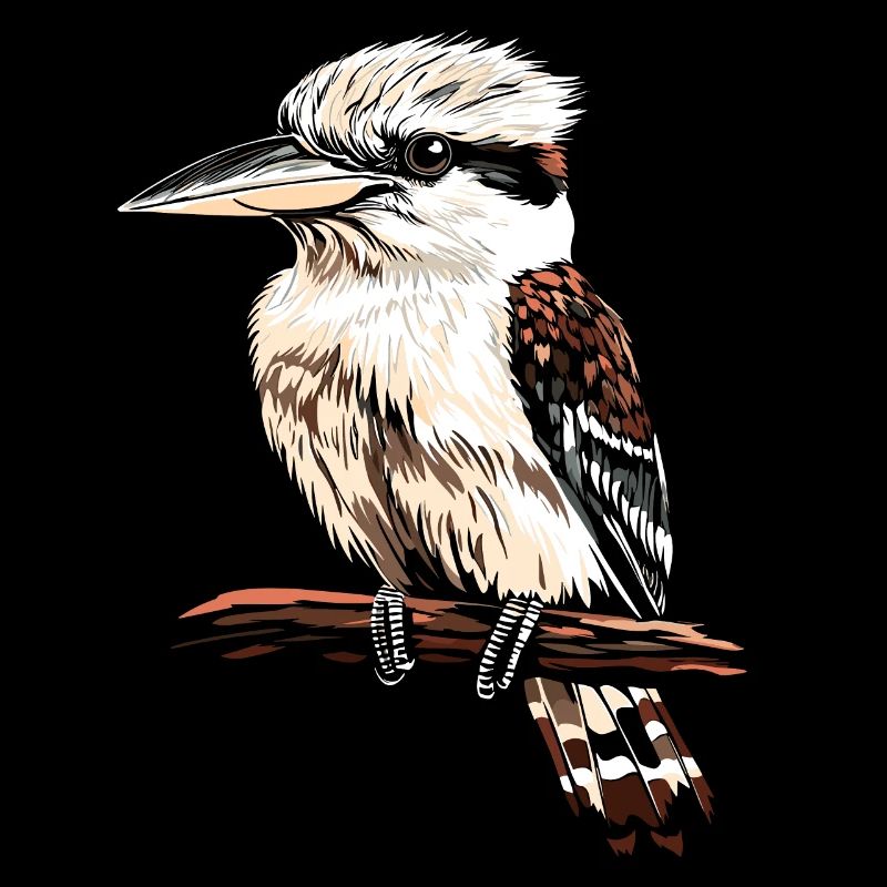 Kookaburra Hunter Reads Laughing Hans Sweet Bird