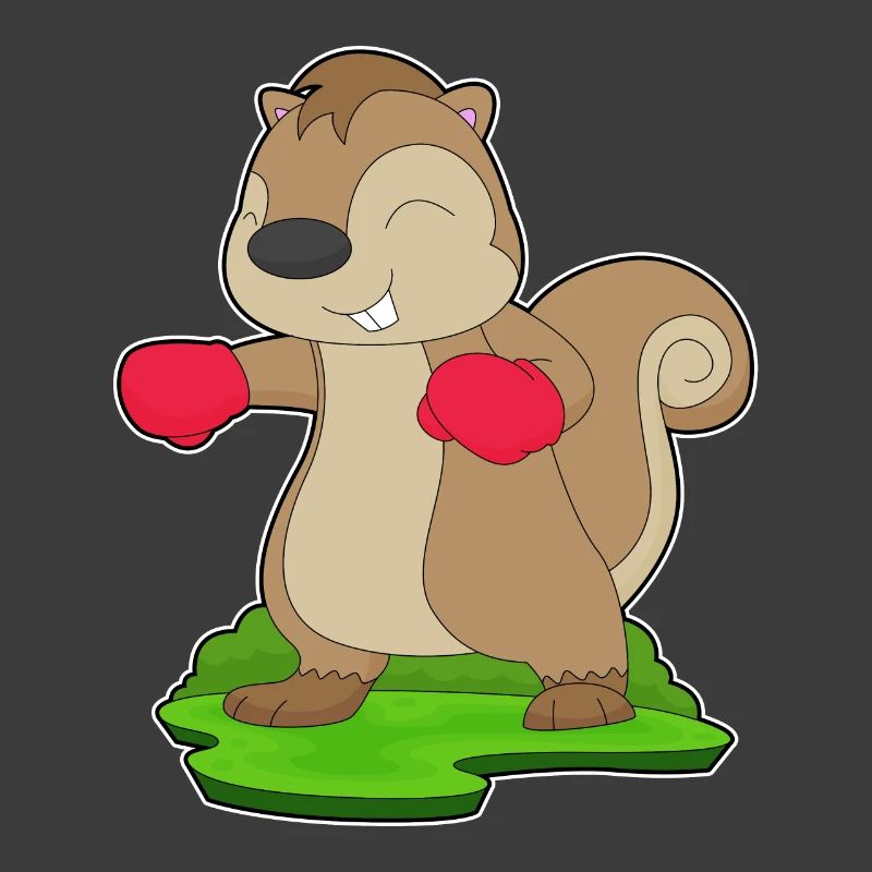 Squirrel Boxer Gants de boxe Boxe