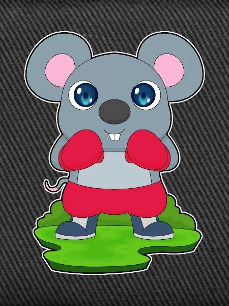 Maus Boxer Boxhandschuhe Boxen