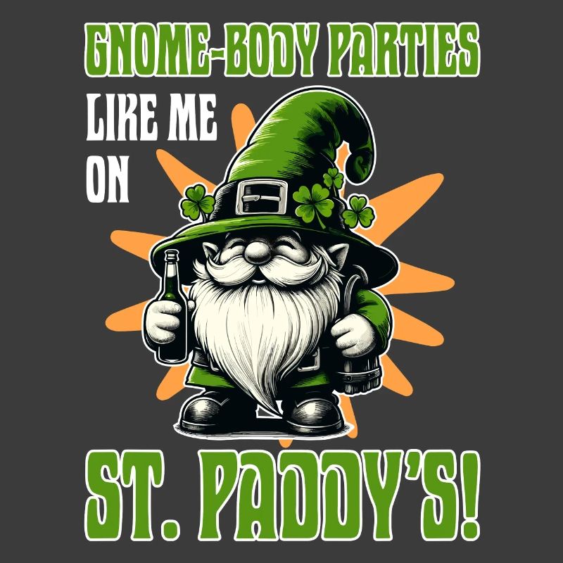 Drôle de gnome Conception de la Saint-Patrick