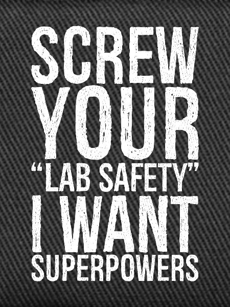 screw your lab safety