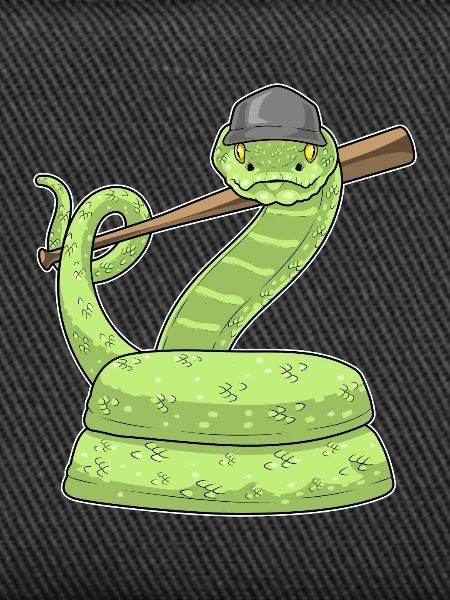 Snake Baseball Baseball Bat