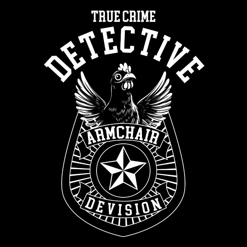 True Crime Detective Chicken Brand Gift Funny