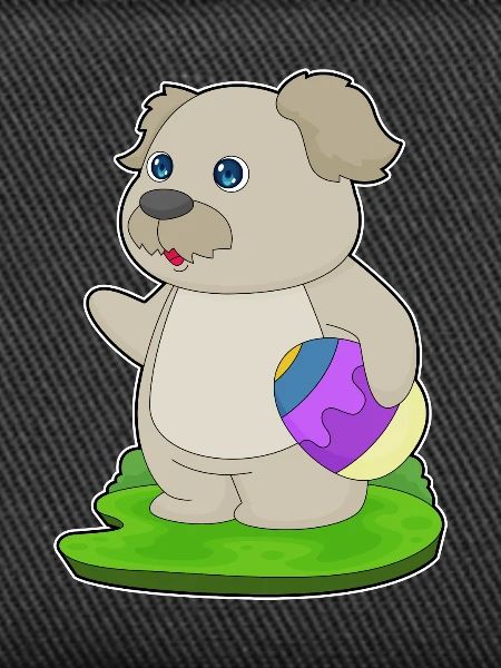 Dog Easter Easter Egg