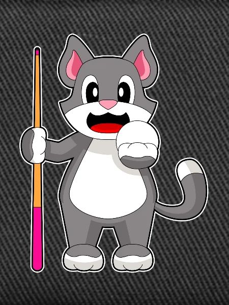 Katze Billiard Queue