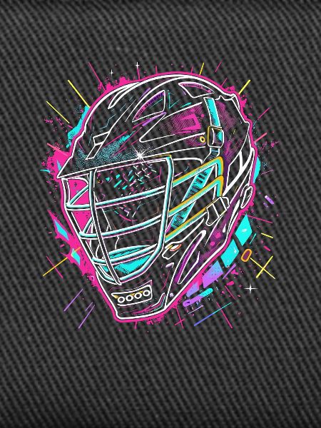 Lacrosse Helmet Steamwave