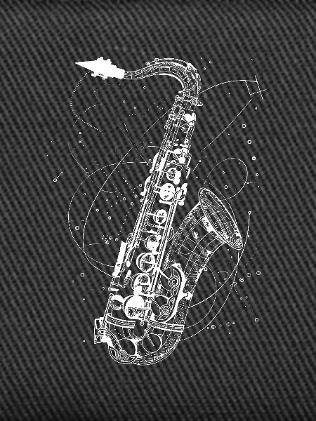 Saxophone Sketch