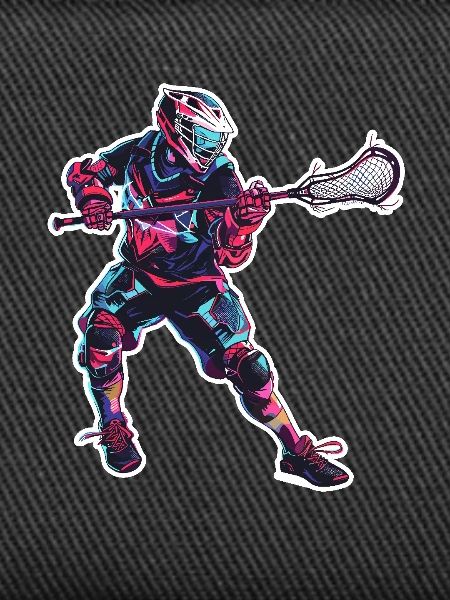 Lacrosse Player Graphics
