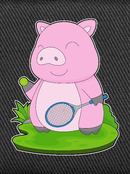 Pig Tennis Racket